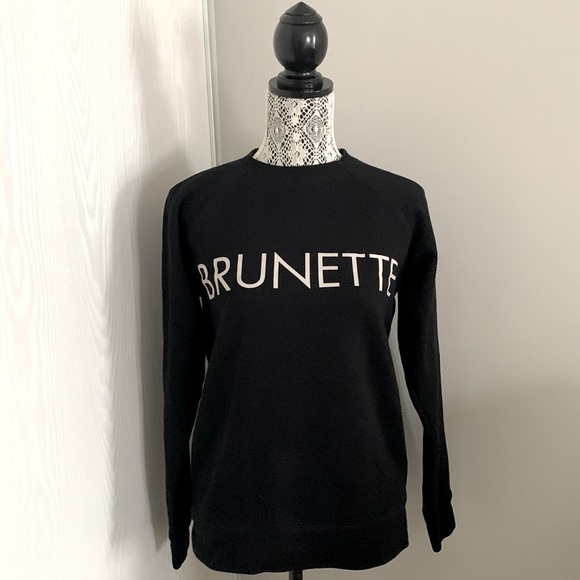 BRUNETTE THE LABEL crewneck sweatshirt. - Picture 1 of 5